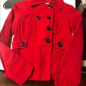 French vest Cache Cache red size small